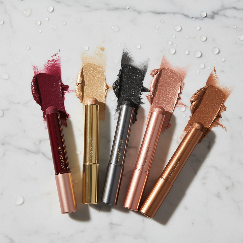High Pigment Waterproof Eyeshadow Stick Set | 15 Colours Per Box