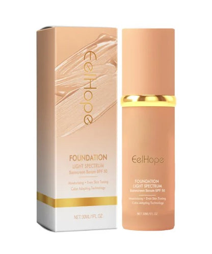 Temperature Change Liquid Foundation – 3-in-1 Adaptive Coverage, Concealer & Moisturiser