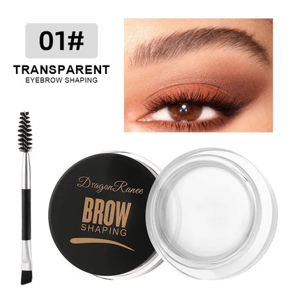 Waterproof Eyebrow Dye Gel – Long-Lasting Smudge-Proof Brow Cream, 6 Shades