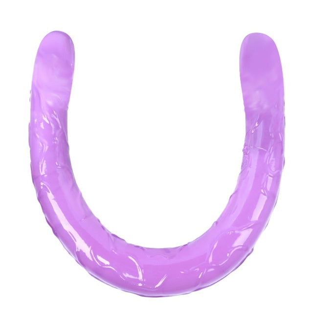 Double-Ended Silicone Dildo – Beginner Friendly | 4 Colours