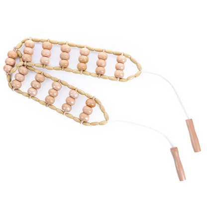 Wooden Anti-Cellulite Massage Roller Set – Birch Wood Body Therapy Tools