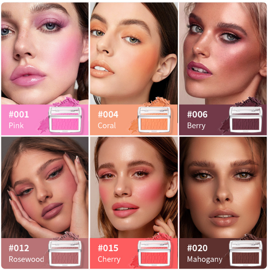 Matte Blush – Soft-Finish Cheek Colour, 6 Shades