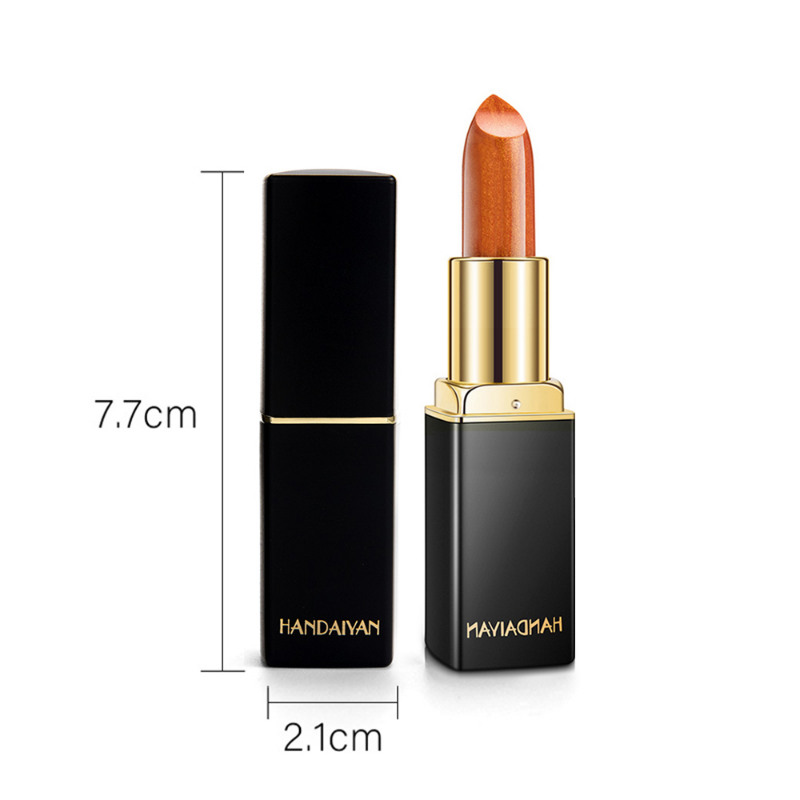 Glitter Shimmer Lipstick – Waterproof Mermaid Finish, 8 Shades, 3.5g