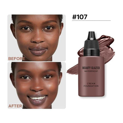 Matte Liquid Foundation & Concealer – Full Coverage, Waterproof, 9 Shades