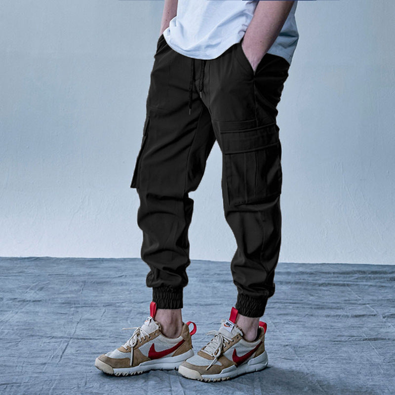 Men's Loose Fit Sports Pants – Fleece-Lined Fitness & Leisure Trousers
