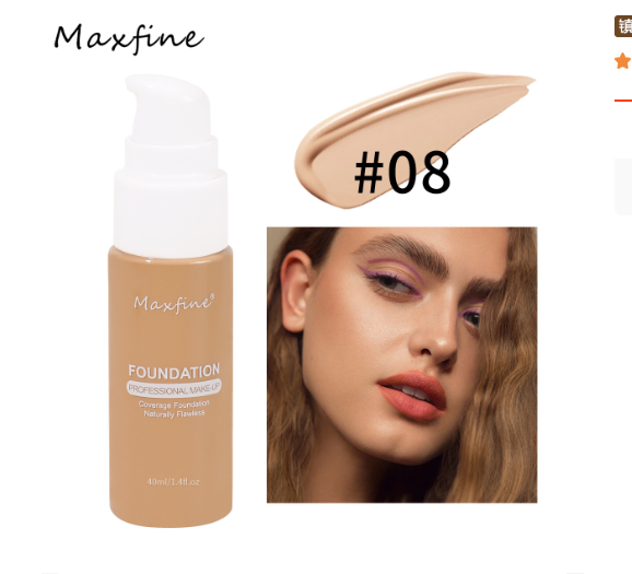 Liquid Foundation & Concealer – Waterproof, Full Coverage, 9 Shades