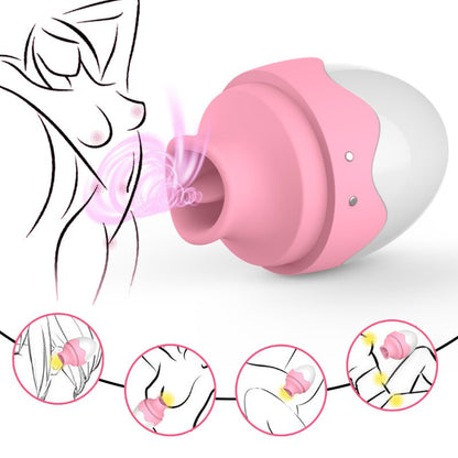 Clitoral Vibrator for Women – Compact Egg Stimulator | Pink & Purple