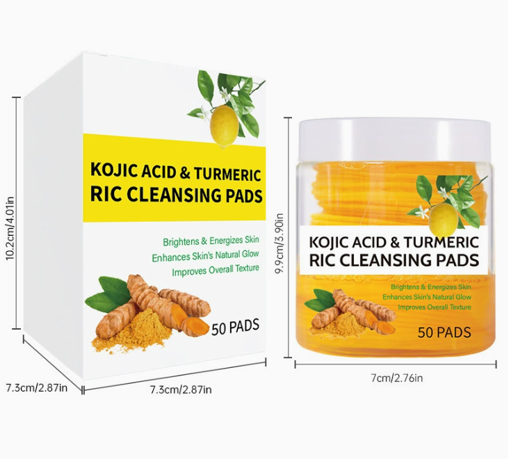Turmeric Kojic Acid Brightening Cloth – Dark Spot & Even Skin Tone Cleanser