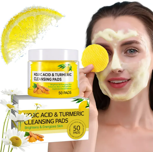 Turmeric Kojic Acid Brightening Cloth – Dark Spot & Even Skin Tone Cleanser