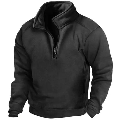 Men's Polar Wool Tactical Jacket — Windproof Insulated Hunting & Hiking Coat | S–XXXL