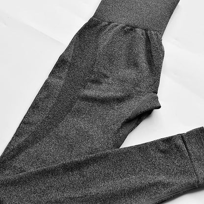Women’s High Waist Yoga Pants – Elastic Nylon Fitness Leggings, 7 Colours, S–L