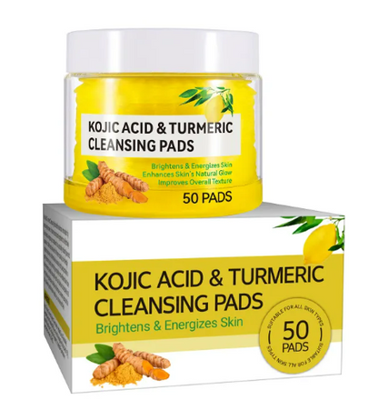 Turmeric Kojic Acid Brightening Cloth – Dark Spot & Even Skin Tone Cleanser