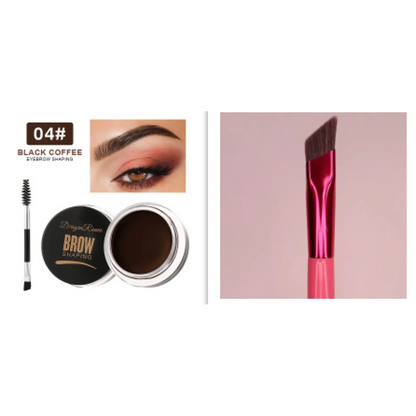 Waterproof Eyebrow Dye Gel – Long-Lasting Smudge-Proof Brow Cream, 6 Shades