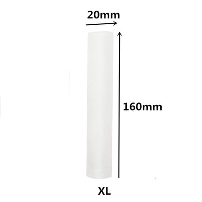 Men's Vacuum Cup Penis Extender Sleeve – S, L, XL, XXL | Transparent & Blue
