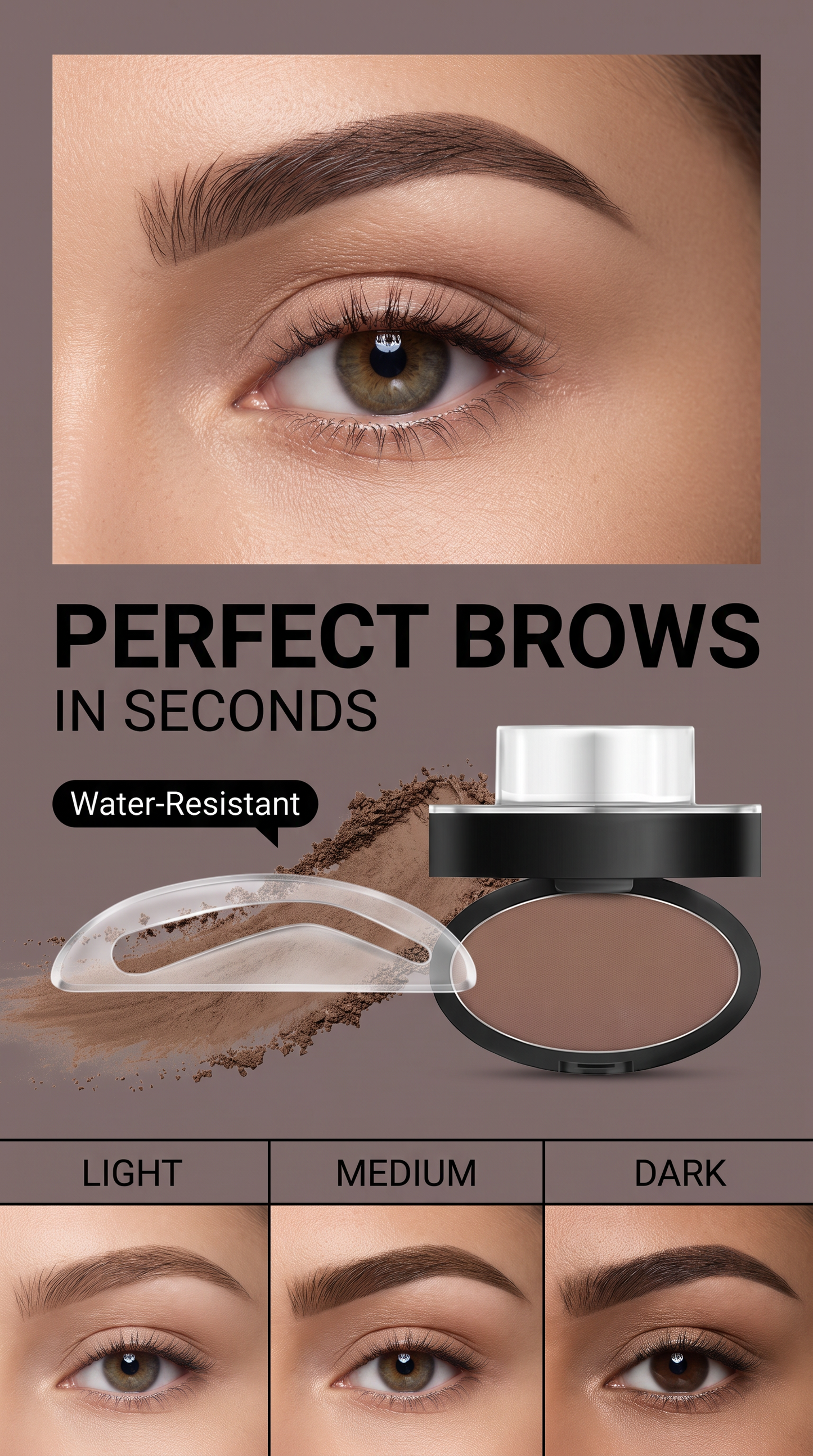 Eyebrow Stamp Kit 3-in-1