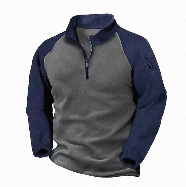 Men's Polar Wool Tactical Jacket — Windproof Insulated Hunting & Hiking Coat | S–XXXL
