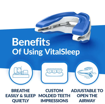 Adjustable Anti-Snoring Mouthpiece — Soft Silicone Sleep Aid for Quiet, Restful Nights