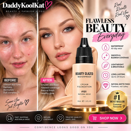 Liquid Foundation & Concealer – Buildable Complexion Makeup, 9 Shades