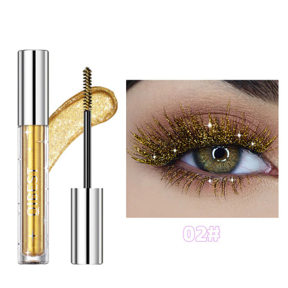 Diamond Glitter Mascara — Shimmering Stage Lash Colour | Gold, Silver & Purple