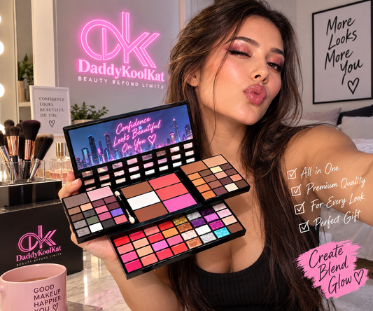 74-Colour All-in-One Makeup Palette – Eyeshadow, Blush, Lip & Highlight