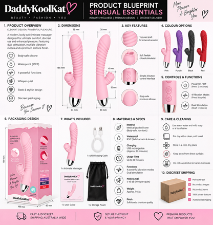 Dolphin Mini Vibrator – 14.5cm
