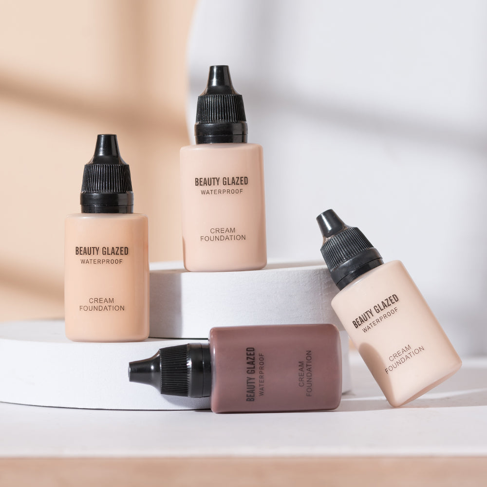 Matte Liquid Foundation & Concealer – Full Coverage, Waterproof, 9 Shades