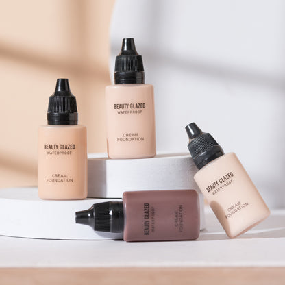 Matte Liquid Foundation & Concealer – Full Coverage, Waterproof, 9 Shades