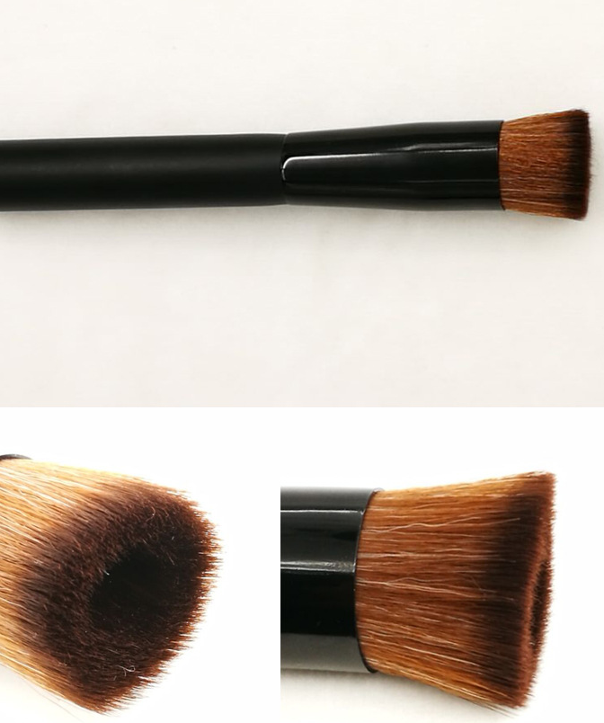 Ash Wood Foundation Brush – Professional Soft Synthetic Fibre Makeup Brush