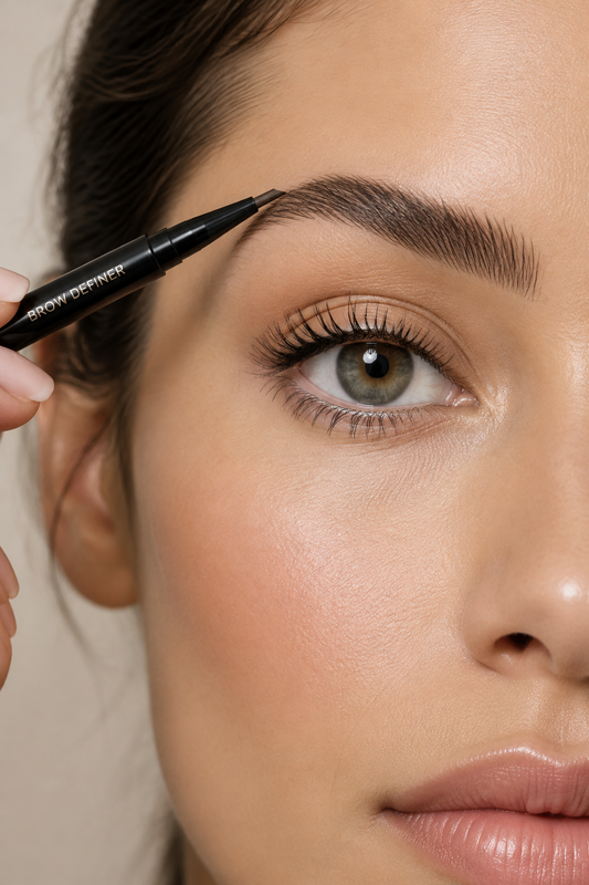 Automatic Eyebrow Pencil – Precision Tip with Spoolie, 7 Shades