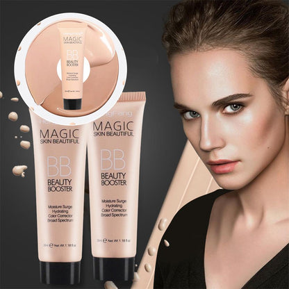 BB Liquid Concealer & Waterproof Foundation – Full Coverage, Lightweight, 3 Shades