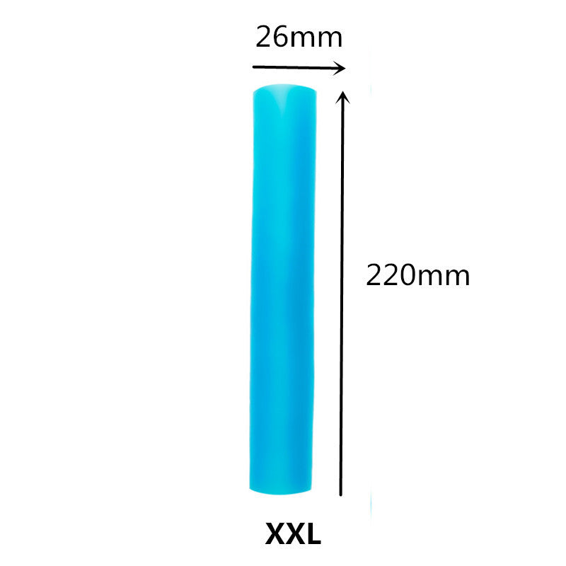 Men's Vacuum Cup Penis Extender Sleeve – S, L, XL, XXL | Transparent & Blue