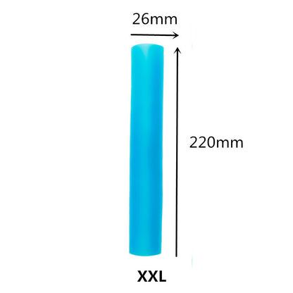 Men's Vacuum Cup Penis Extender Sleeve – S, L, XL, XXL | Transparent & Blue