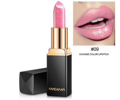 Glitter Shimmer Lipstick – Waterproof Mermaid Finish, 8 Shades, 3.5g