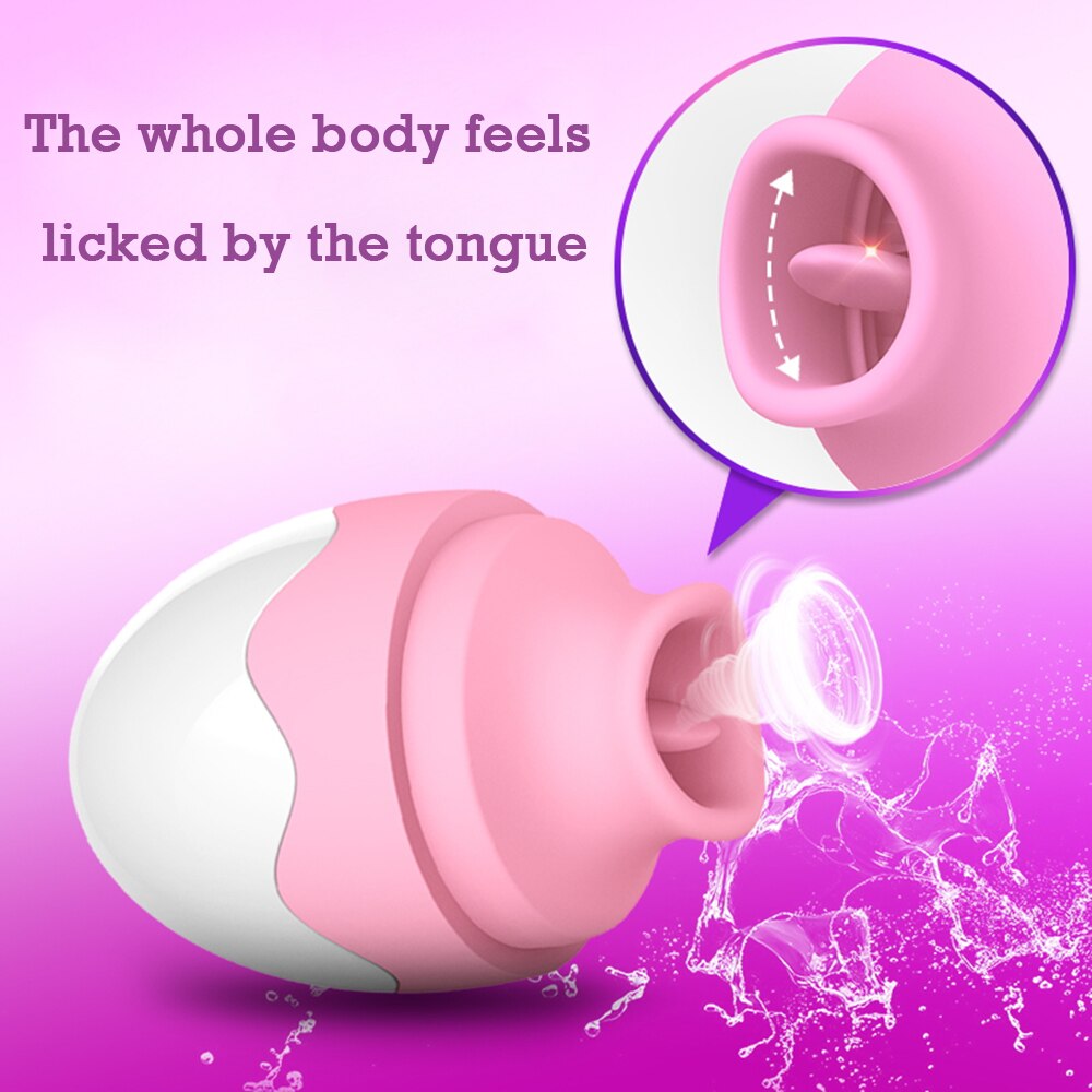 Clitoral Vibrator for Women – Compact Egg Stimulator | Pink & Purple