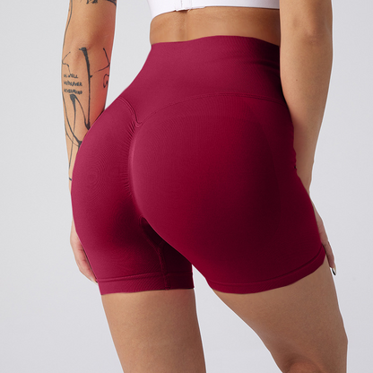 Women’s Breathable Nylon Yoga Shorts – Flexible Three-Point Design, 11 Colours, S–L