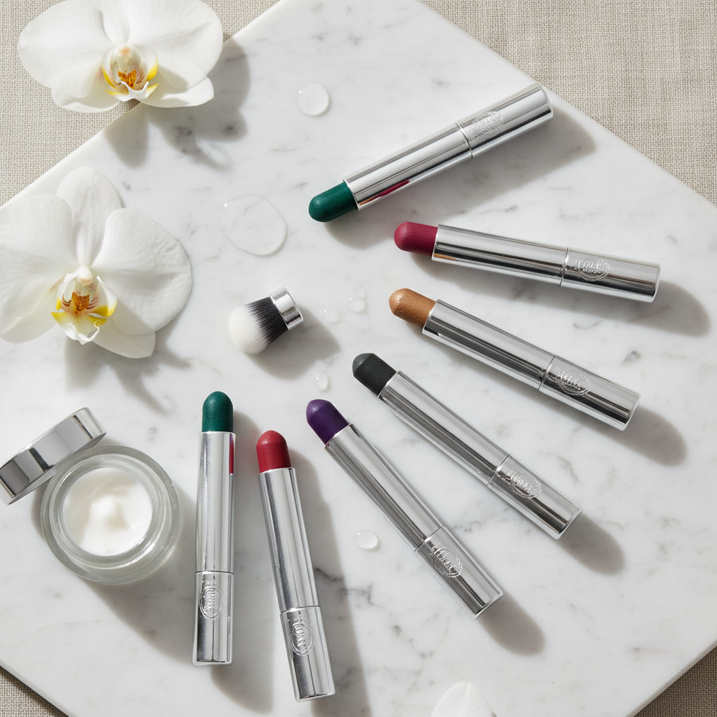 High Pigment Waterproof Eyeshadow Stick Set | 15 Colours Per Box