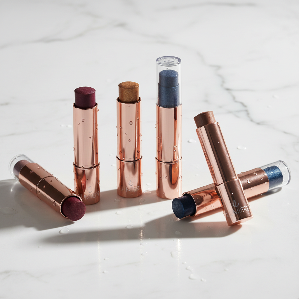 High Pigment Waterproof Eyeshadow Stick Set | 15 Colours Per Box