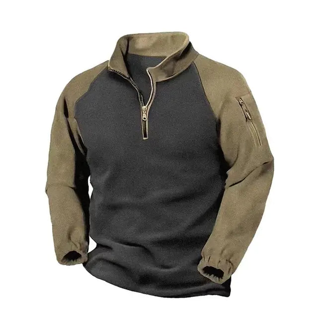 Men's Polar Wool Tactical Jacket — Windproof Insulated Hunting & Hiking Coat | S–XXXL