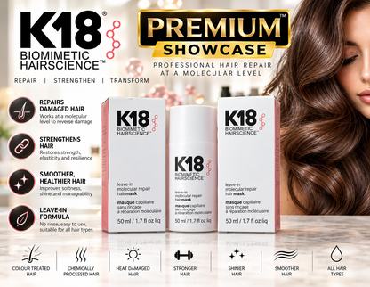 50ml Leave-In Hair Mask – Conditioning Treatment for Damaged-Looking Hair