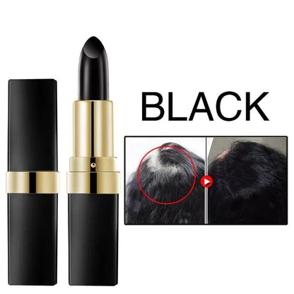 Hair Dye Stick — Instant Grey Coverage & Root Touch-Up | Plant-Based Formula | Brown & Black